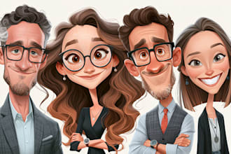 design a cartoon , mascot or caricature design
