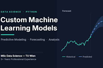 build custom ml and predictive models in python