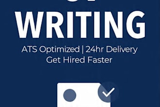 write a professional ats CV, cover letter and linkedin profile