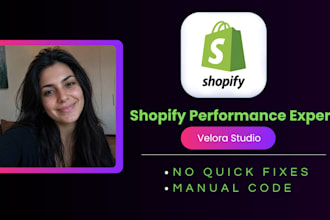 do advanced shopify speed optimization with code fixes