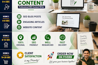 write engaging website content and SEO copy for your business