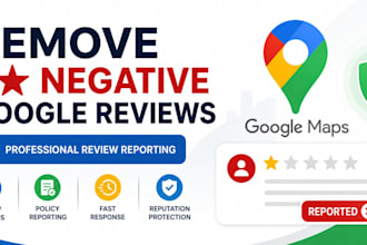 remove fake bad negative google maps business reviews damaging reputation