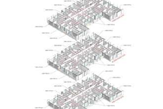 create professional revit bim models from cad PDF or sketch