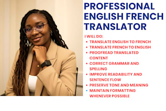 manually translate english to french or french to english