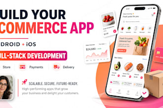 develop ecommerce mobile apps for android ios