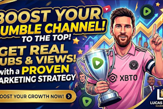 do organic rumble channel promotion and video marketing