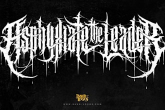 make professional band logo for all genre
