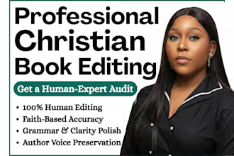 professionally edit and proofread your christian book, devotional or bible study