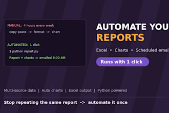 automate your excel reports with python