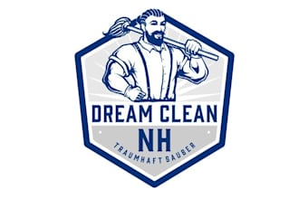 design super dream clean business logo