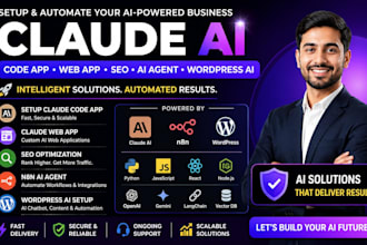 setup claude code app claude web app seo claude n8n ai agent claude wordpress ai