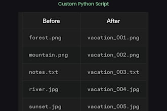 python script to rename files