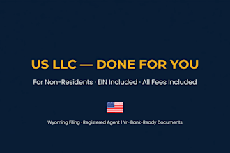 register your US llc with ein as a done for you service