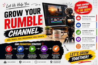 do rumble promotion, rumble video marketing,  rumble promotion to USA audience