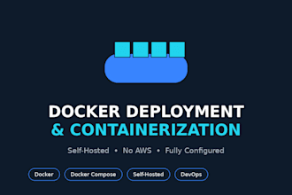 setup and deploy your docker containers and configurations