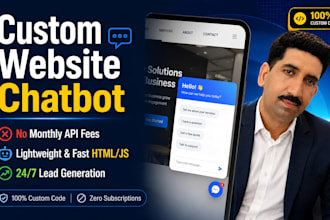 build a budget friendly custom coded chatbot for small business