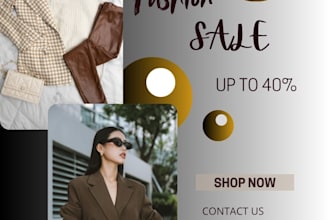 design 10 asthetic  and  stunning social media posts for instagram and facebook