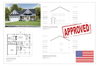 design residential floor plan, garage addition and home extension permit plans
