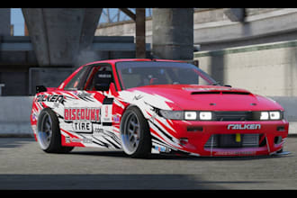 design car liveries, vehicles wraps, assettocorsa, fivem car, imu livery in 24hr