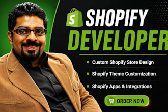 create shopify website with advanced customization and premium features