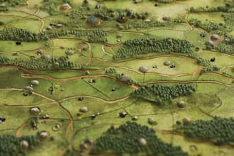 make you an amazing fantasy, rpg, dnd or dungeon battle map