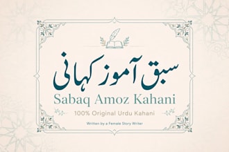 write a moral urdu story for kids and youtube script