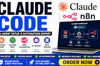 setup claude code ai agent with n8n workflows