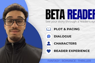 critique your first chapter or opening pages as a reader and give honest reader
