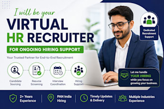 be your virtual HR recruiter for ongoing hiring support