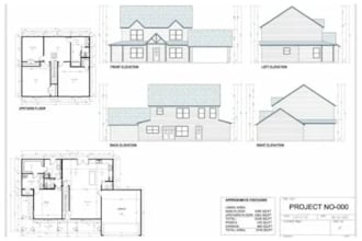design permit ready floor plans, site plans and architectural drawings