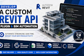 develop custom revit API plugin and bim automation