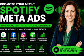 promote music with spotify meta ads, song promotion