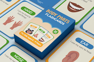 illustrate kids educational cards memory learning card game alphabet flashcards