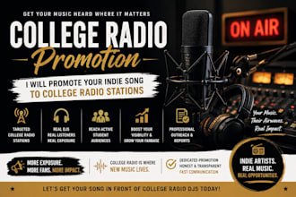 do indie music promotion and submission to college radios