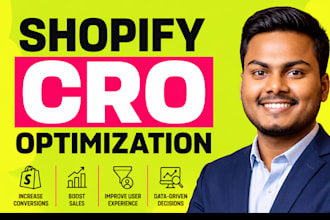 do shopify conversion rate optimization, shopify cro audit, increase sales