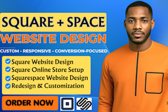 design square website, square online store beautiful squarespace website