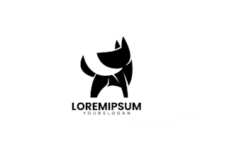 do animal, pet dog logo design