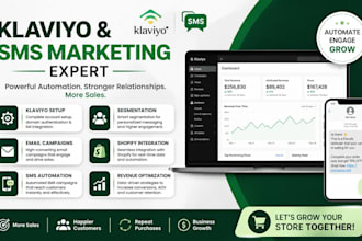 send bulk SMS marketing text message email campaign with klaviyo and getresponse