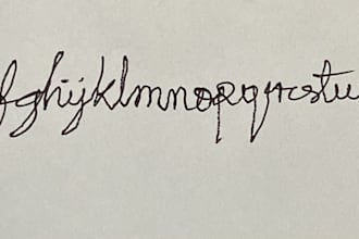 write beautiful custom letters and notes in my handwriting