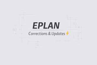 update, correct or convert your electrical schematics eplan PDF