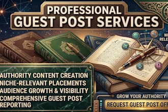 publish high quality guest posts