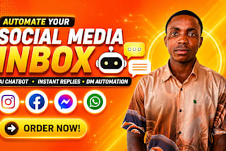 automate social media inbox with ai chatbot, instant replies and dm automation