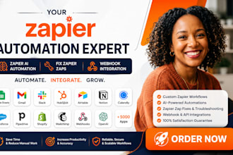 zapier automation expert zapier ai automation fix zapier zap webhook integration