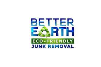 design gorgeous eco friendly junk removal logo