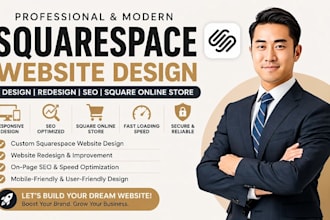 build squarespace website design SEO square website squarespace website redesign