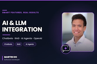 integrate ai and llm features into your app or website