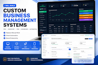 automate your business with a custom web app or pos system