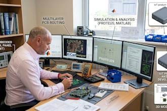 do electronics engineering design, electrical engineering robotics, pcb layout