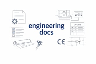 create or update professional machine technical documentation