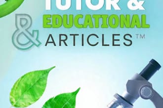 provide biology tutoring, study notes and concept explanation